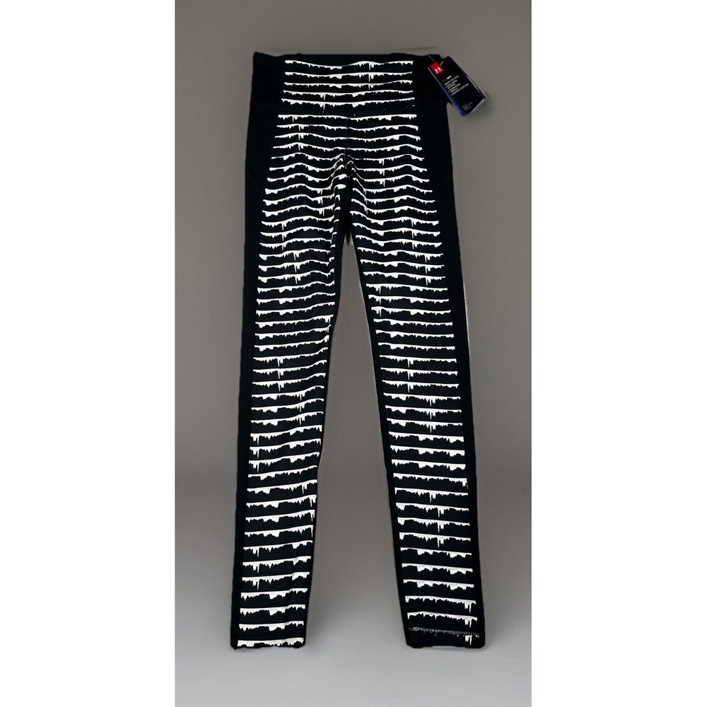 NWT Under Armour Mirror Printed Fitted‎ Leggings Women S HeatGear Ankle $84.99